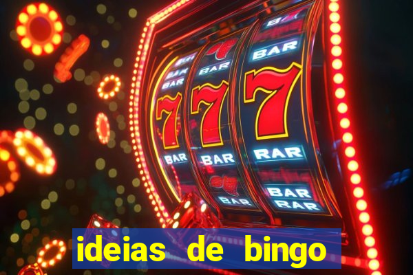 ideias de bingo para o natal